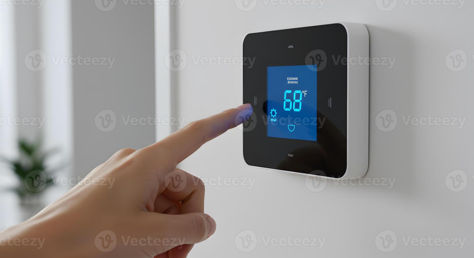 Smart thermostat for heating control